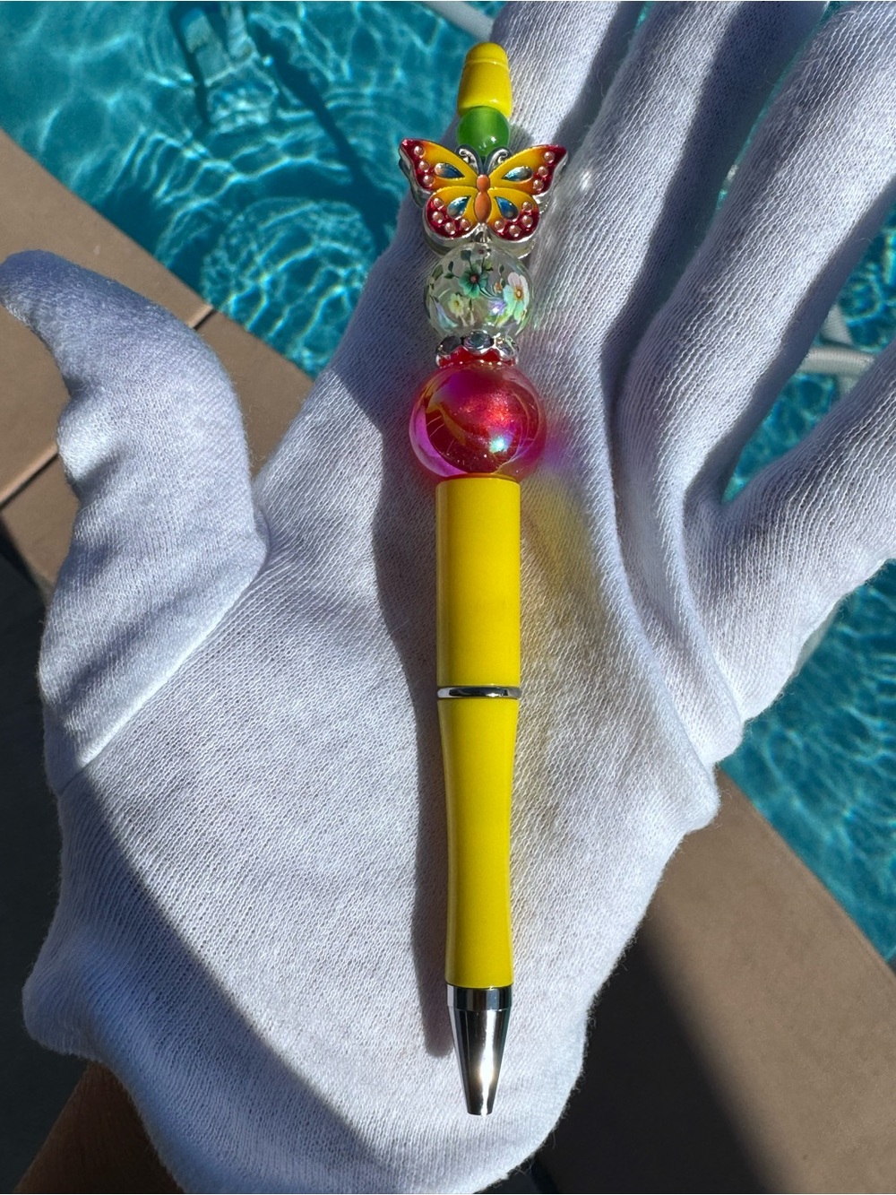 Butterfly Fancy beads pen - Picture 3 of 3
